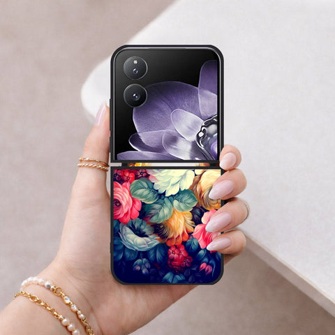 Xiaomi Mix Flip Cover - Foral Series 2 - HQ Premium Shine Durable Shatterproof Case
