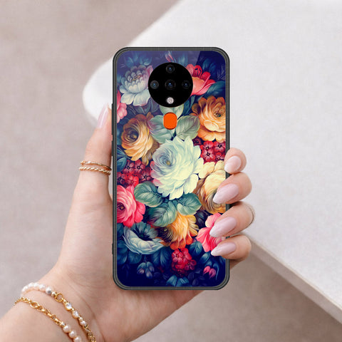 Tecno Spark Go 2020 Cover - Foral Series 2 - HQ Premium Shine Durable Shatterproof Case