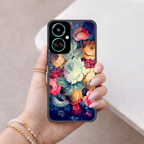 Tecno Camon 19 Pro Cover - Foral Series 2 - HQ Premium Shine Durable Shatterproof Case