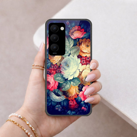 Tecno Camon 18 Premier Cover - Foral Series 2 - HQ Premium Shine Durable Shatterproof Case