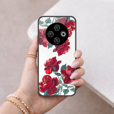 Tecno Spark 30C 4G Cover - Foral Series 2 - HQ Premium Shine Durable Shatterproof Case