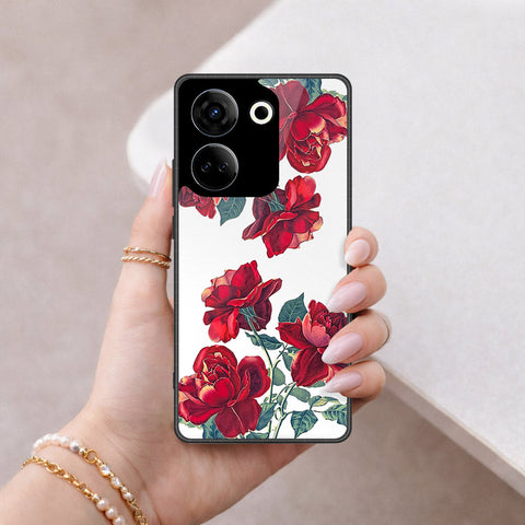 Tecno Camon 20 Pro Cover - Foral Series 2 - HQ Premium Shine Durable Shatterproof Case