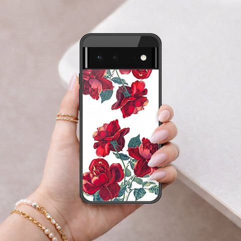 Google Pixel 6 Cover - Foral Series 2 - HQ Premium Shine Durable Shatterproof Case