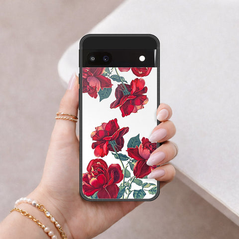 Google Pixel 6a Cover - Foral Series 2 - HQ Premium Shine Durable Shatterproof Case