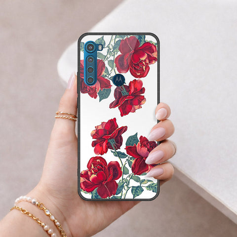 Motorola One Fusion Plus Cover - Foral Series 2 - HQ Premium Shine Durable Shatterproof Case