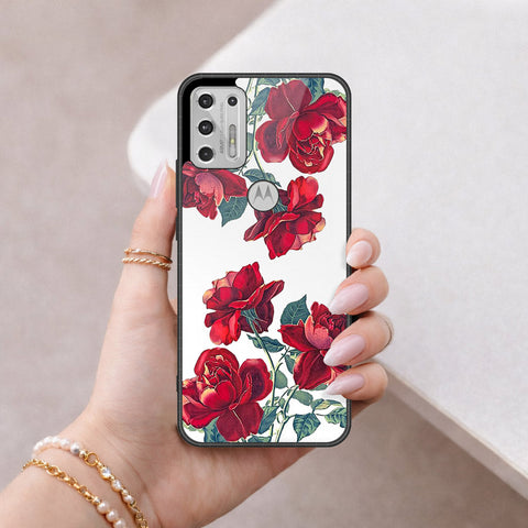 Motorola Moto G Stylus 5G 2021 Cover - Foral Series 2 - HQ Premium Shine Durable Shatterproof Case