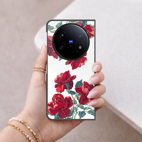 Vivo X Fold 5 Cover - Foral Series 2 - HQ Premium Shine Durable Shatterproof Case