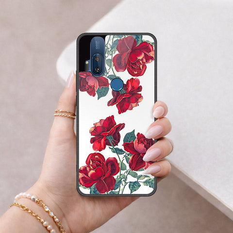 Motorola One Hyper Cover - Foral Series 2 - HQ Premium Shine Durable Shatterproof Case