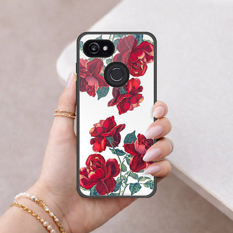 Google Pixel 3 XL Cover - Foral Series 2 - HQ Premium Shine Durable Shatterproof Case