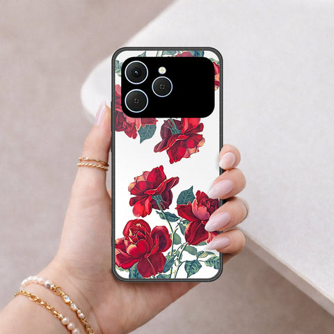 Tecno Spark 40 Cover - Foral Series 2 - HQ Premium Shine Durable Shatterproof Case