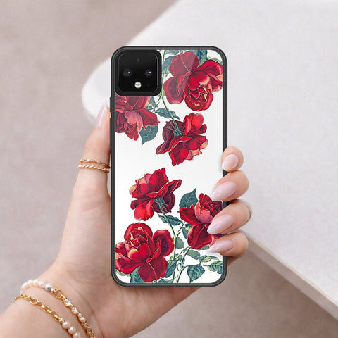 Google Pixel 4 XL Cover - Foral Series 2 - HQ Premium Shine Durable Shatterproof Case