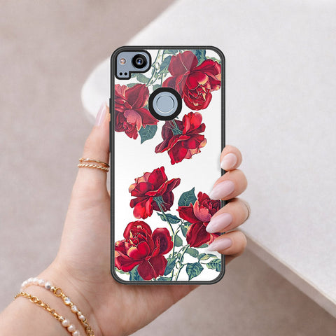 Google Pixel 2 XL Cover - Foral Series 2 - HQ Premium Shine Durable Shatterproof Case