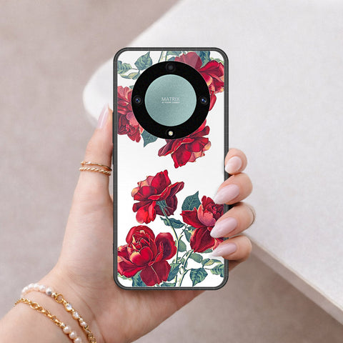 Honor X40 Cover - Foral Series 2 - HQ Premium Shine Durable Shatterproof Case