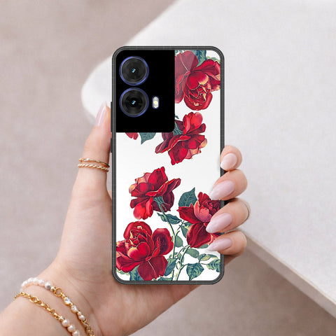 Motorola Moto G85 Cover - Foral Series 2 - HQ Premium Shine Durable Shatterproof Case