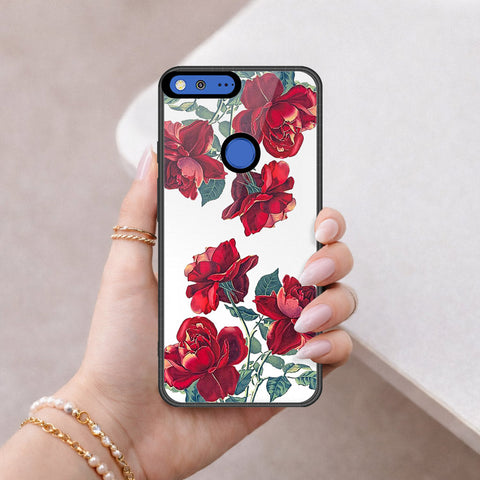 Google Pixel Cover - Foral Series 2 - HQ Premium Shine Durable Shatterproof Case