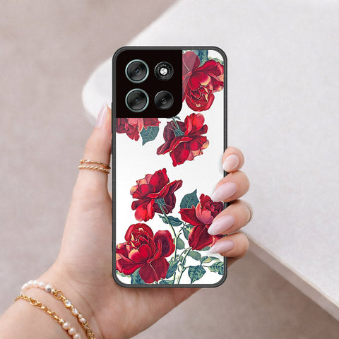 Motorola Moto G86 Power Cover - Foral Series 2 - HQ Premium Shine Durable Shatterproof Case