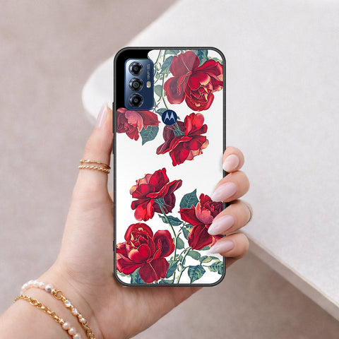 Motorola G Pure 2022 Cover - Foral Series 2 - HQ Premium Shine Durable Shatterproof Case