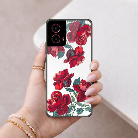 Motorola Moto G45 Cover - Foral Series 2 - HQ Premium Shine Durable Shatterproof Case
