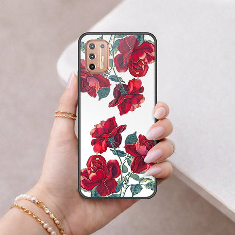 Motorola Moto G9 Plus Cover - Foral Series 2 - HQ Premium Shine Durable Shatterproof Case