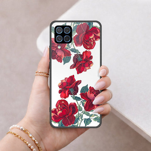Samsung Galaxy M62 Cover - Foral Series 2 - HQ Premium Shine Durable Shatterproof Case
