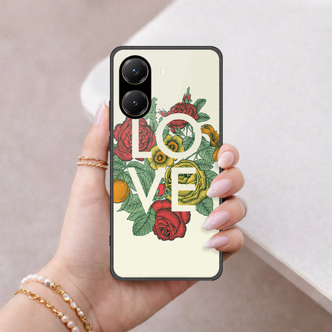 Xiaomi Poco X7 Pro Cover - Foral Series 2 - HQ Premium Shine Durable Shatterproof Case