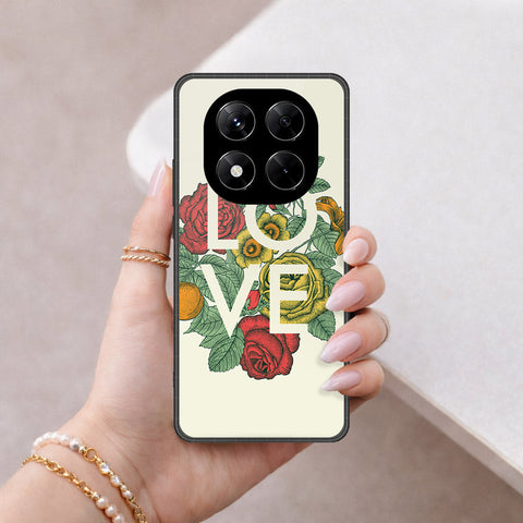 Xiaomi Redmi Note 14 Pro 5G Cover - Foral Series 2 - HQ Premium Shine Durable Shatterproof Case