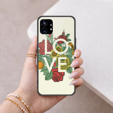 Nothing Phone 1 Cover - Foral Series 2 - HQ Premium Shine Durable Shatterproof Case