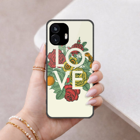 Nothing Phone 2 Cover - Foral Series 2 - HQ Premium Shine Durable Shatterproof Case