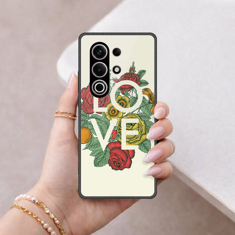 itel S25 Ultra Cover - Foral Series 2 - HQ Premium Shine Durable Shatterproof Case