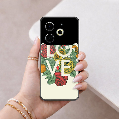Tecno Pova 6 Neo Cover - Foral Series 2 - HQ Premium Shine Durable Shatterproof Case