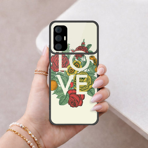 Tecno Spark 8 Pro Cover - Foral Series 2 - HQ Premium Shine Durable Shatterproof Case