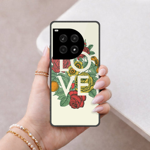 OnePlus Ace 2 Cover - Foral Series 2 - HQ Premium Shine Durable Shatterproof Case