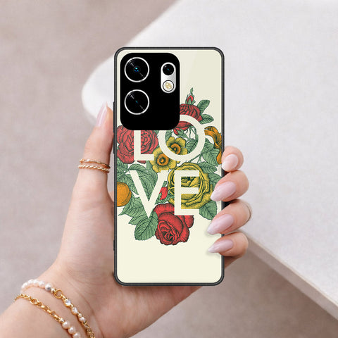 Infinix Zero 30 4G Cover - Foral Series 2 - HQ Premium Shine Durable Shatterproof Case