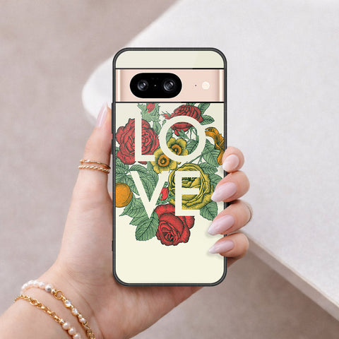 Google Pixel 8 Cover - Foral Series 2 - HQ Premium Shine Durable Shatterproof Case