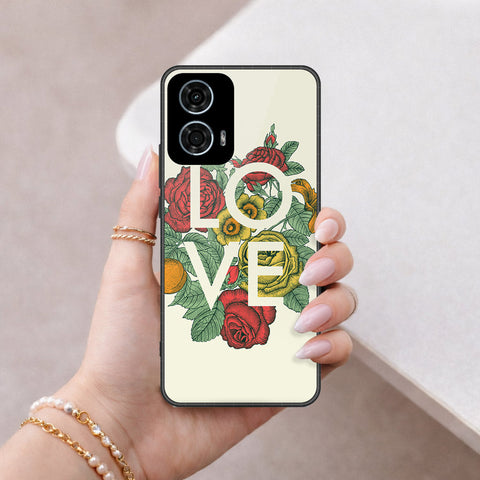 Motorola Moto G24 Power Cover - Foral Series 2 - HQ Premium Shine Durable Shatterproof Case