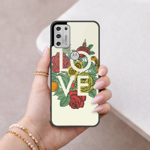 Motorola Moto G Stylus 5G 2021 Cover - Foral Series 2 - HQ Premium Shine Durable Shatterproof Case