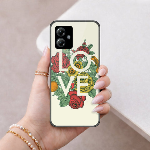 Motorola Moto G14 Cover - Foral Series 2 - HQ Premium Shine Durable Shatterproof Case