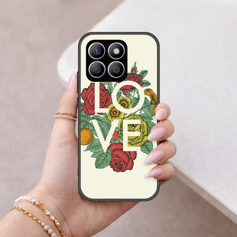 Honor X8c Cover - Foral Series 2 - HQ Premium Shine Durable Shatterproof Case