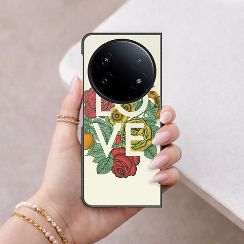 Oppo Find N5 Cover - Foral Series 2 - HQ Premium Shine Durable Shatterproof Case