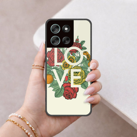 Motorola Moto G56 Cover - Foral Series 2 - HQ Premium Shine Durable Shatterproof Case