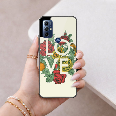 Motorola Moto G Power (2022) Cover - Foral Series 2 - HQ Premium Shine Durable Shatterproof Case