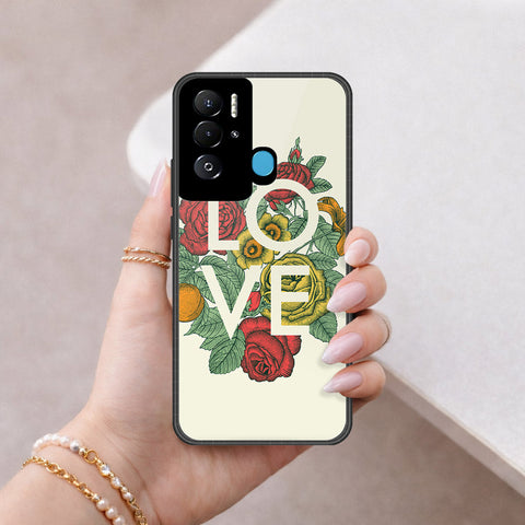 Tecno Pova Neo Cover - Foral Series 2 - HQ Premium Shine Durable Shatterproof Case