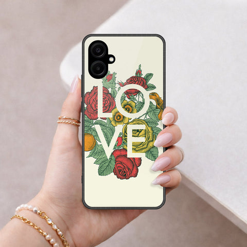 Samsung Galaxy F06 5G Cover - Foral Series 2 - HQ Premium Shine Durable Shatterproof Case