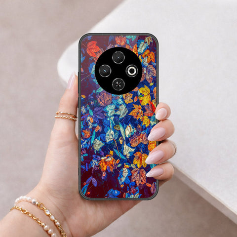 Tecno Spark 30C 4G Cover - Foral Series 2 - HQ Premium Shine Durable Shatterproof Case