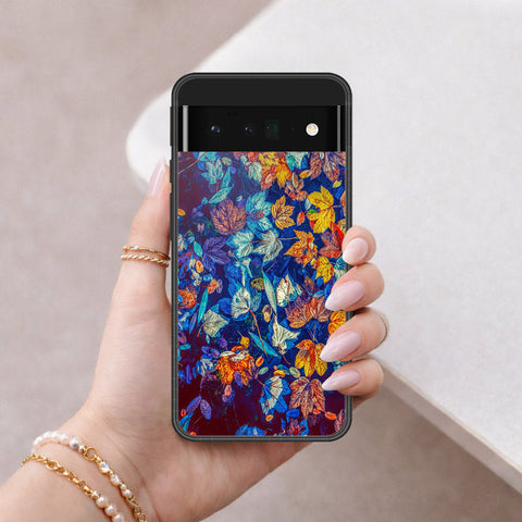 Google Pixel 6 Pro Cover - Foral Series 2 - HQ Premium Shine Durable Shatterproof Case