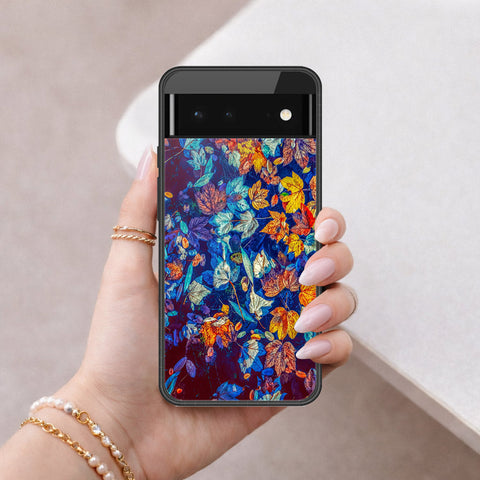 Google Pixel 6 Cover - Foral Series 2 - HQ Premium Shine Durable Shatterproof Case