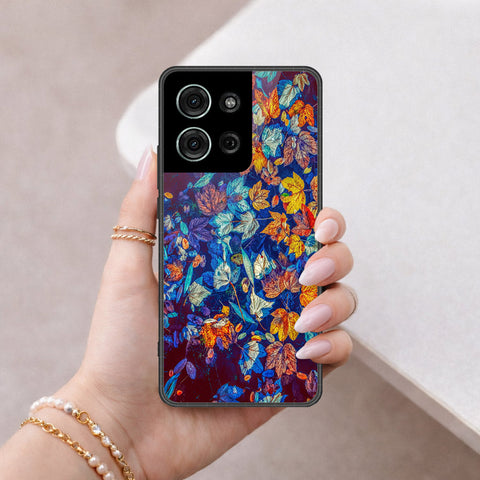 Motorola Moto G75 Cover - Foral Series 2 - HQ Premium Shine Durable Shatterproof Case