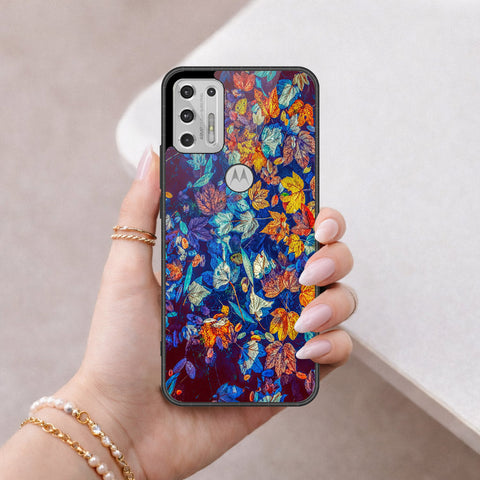 Motorola Moto G Stylus 5G 2021 Cover - Foral Series 2 - HQ Premium Shine Durable Shatterproof Case