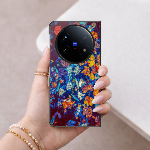 Vivo X Fold 5 Cover - Foral Series 2 - HQ Premium Shine Durable Shatterproof Case