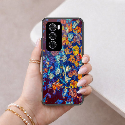 Oppo Reno 12 Pro Cover - Foral Series 2 - HQ Premium Shine Durable Shatterproof Case